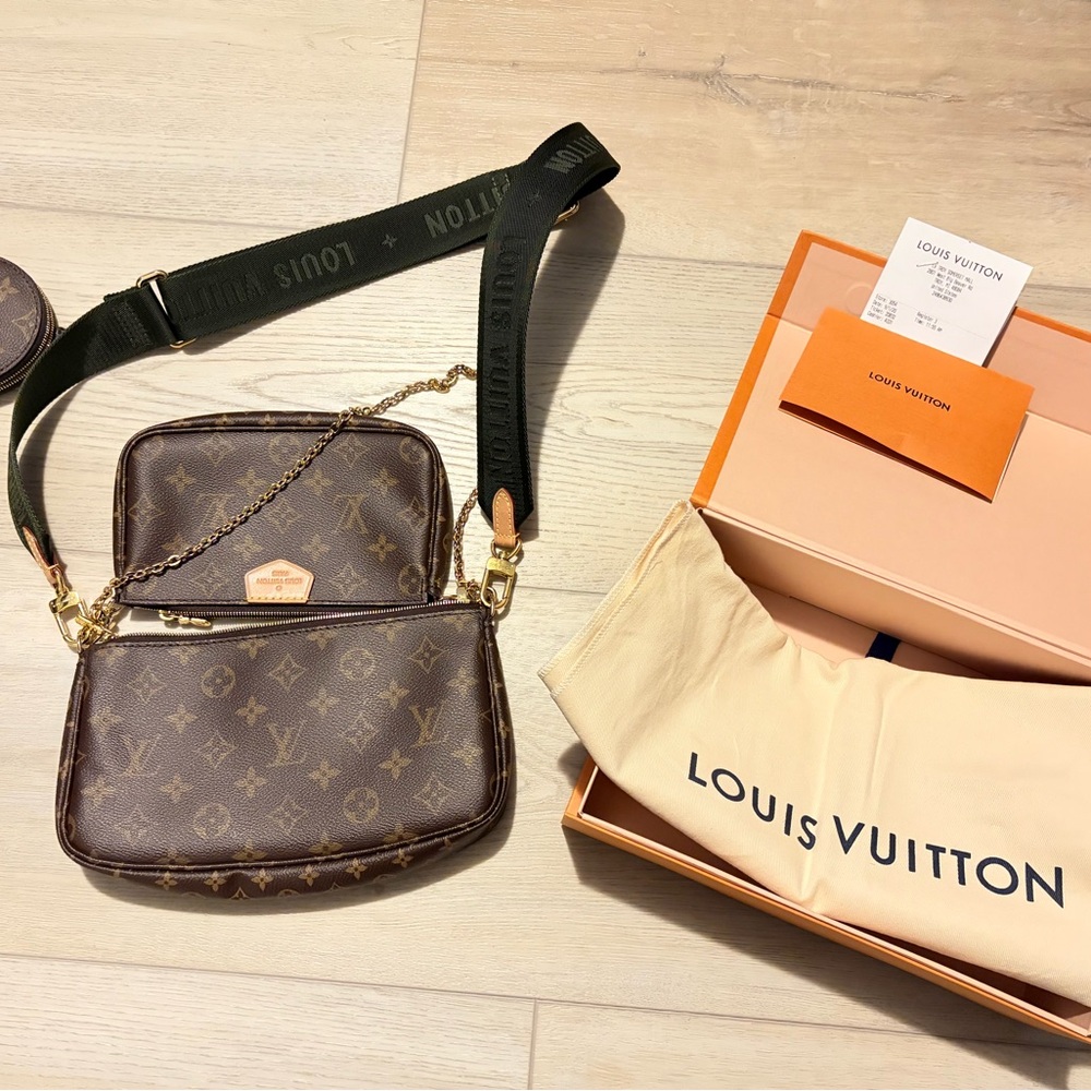 Louis Vuitton Brown Monogram Shoulder Bag